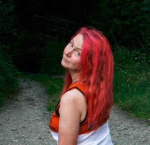 That is actually me, and yes, I do really look like a slightly worn out escapee from an 80s glam rock transgender bad hair band :0